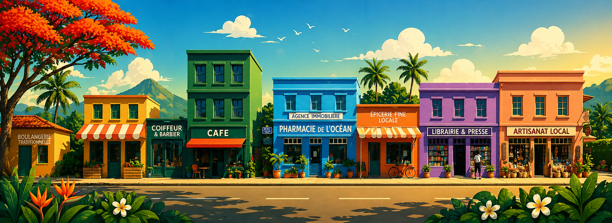 Commerces de La Réunion